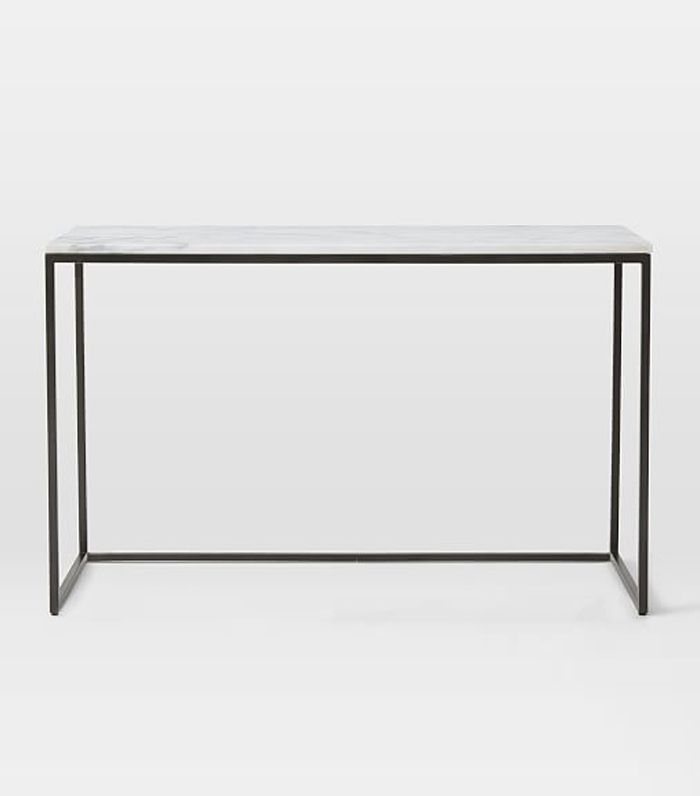 西榆箱身控制台大理石/仿古青铜器