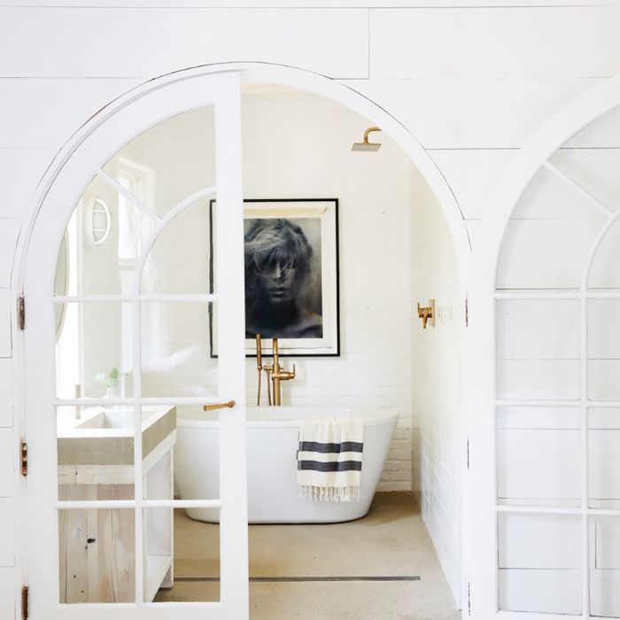 红色，白色和蓝色装饰的想法