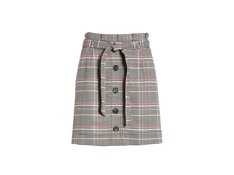 Love, Fire Button Front Skirt