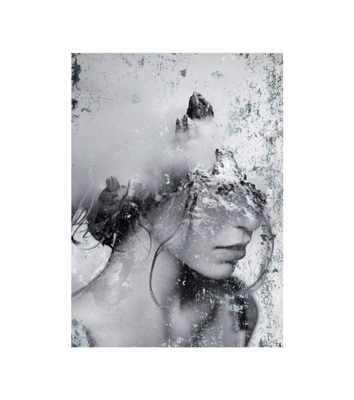 一朵云彩走在Mylovt的艺术版画上