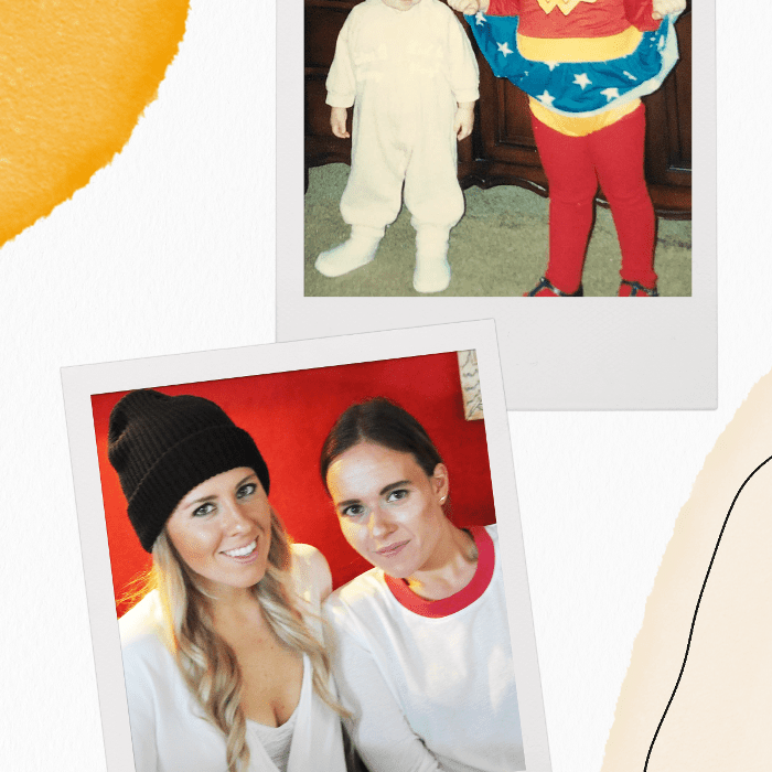 梅丽莎·莱文(Melissa Levin)和艾米·莱文·克莱因(Amy Levin Klein)的童年和成年画像