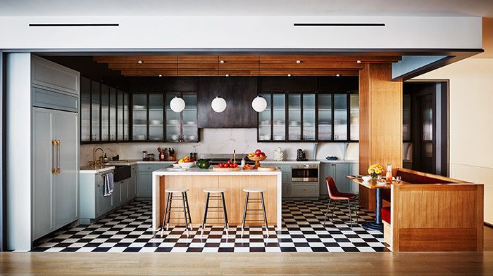 娜奥米·沃茨和里夫·SCHEIBER的厨房