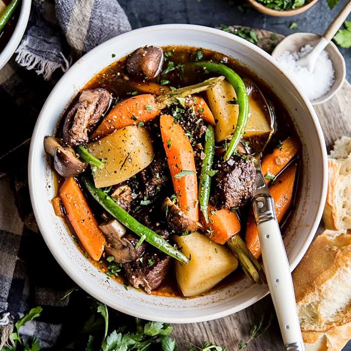 Crockpot感恩食谱 - 牛肉炖土豆