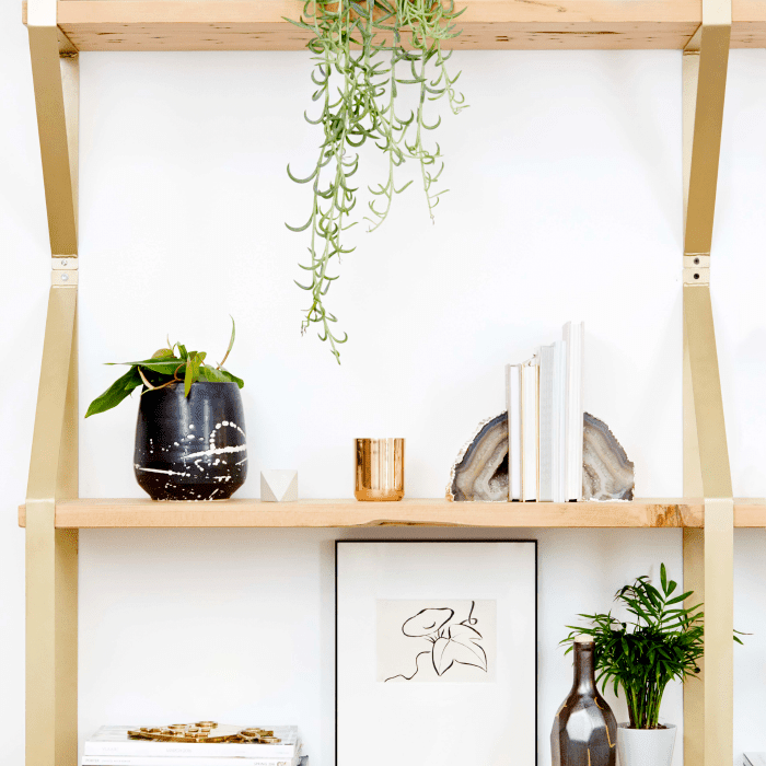 货架装饰有Etsy的作品