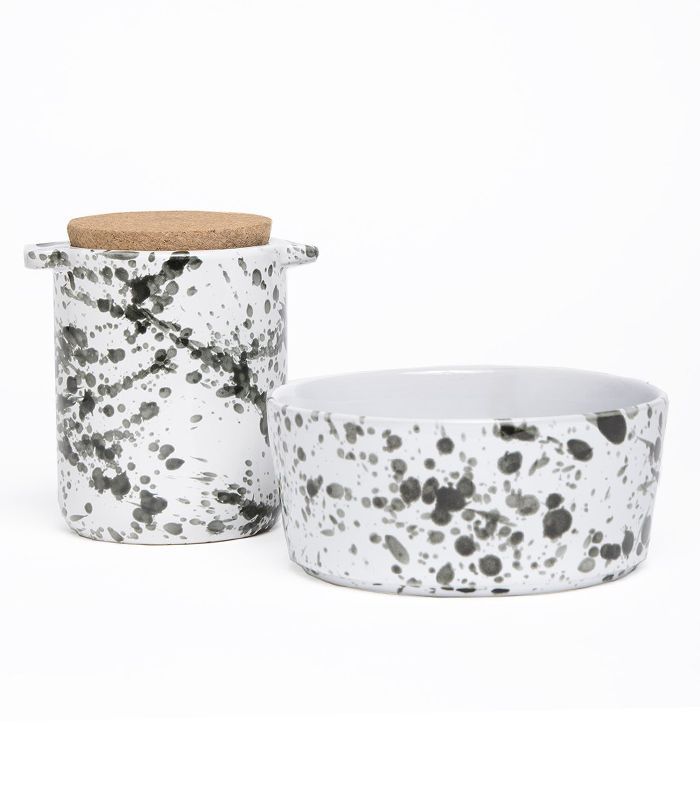 Waggo飞溅陶瓷狗碗