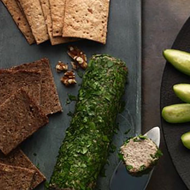 易素食开胃菜 - 核桃酱素食乳酪