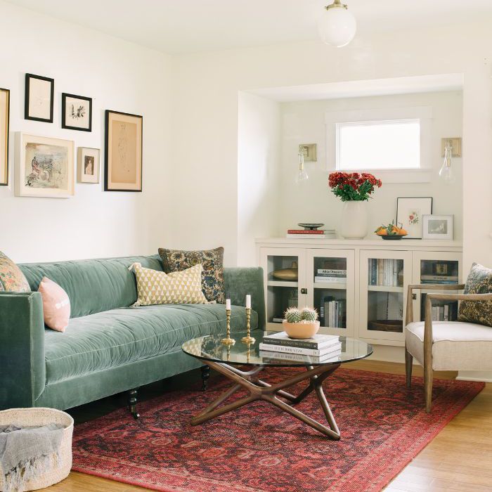 Floriana Lima重新装修的客厅