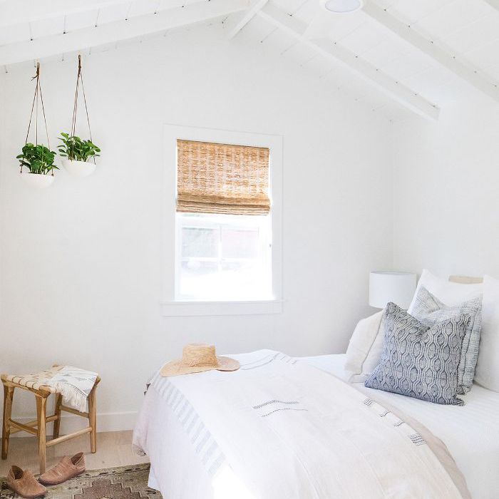 迷人的小屋的卧室