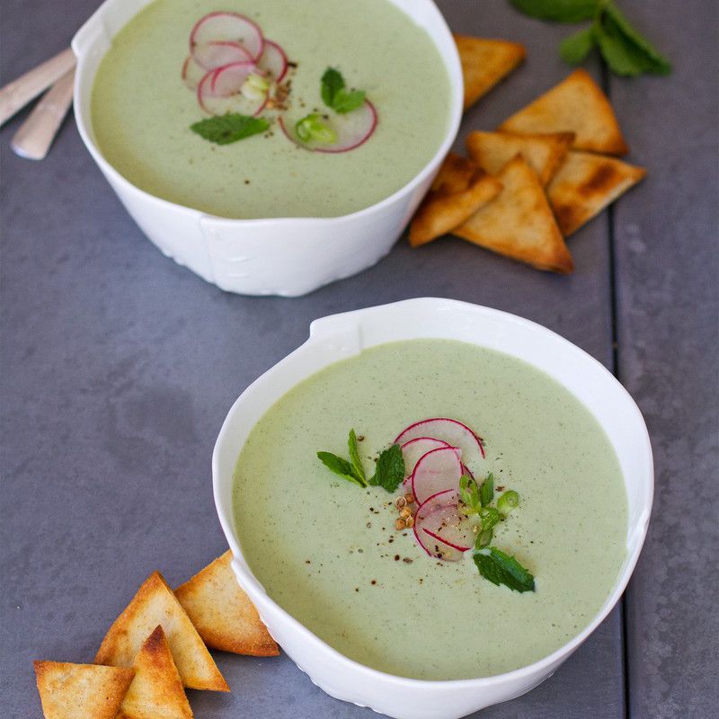 冰镇黄瓜鳄梨汤