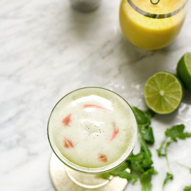 菠萝芝麻菜代基里酒