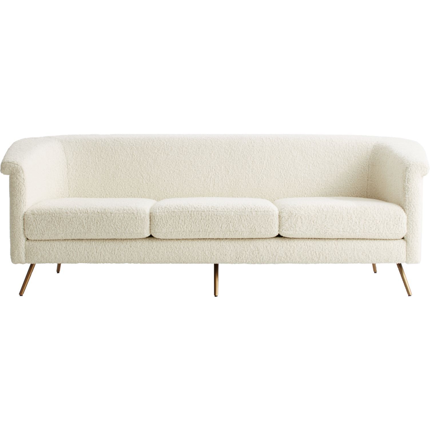 CB2维森特仿羊皮沙发