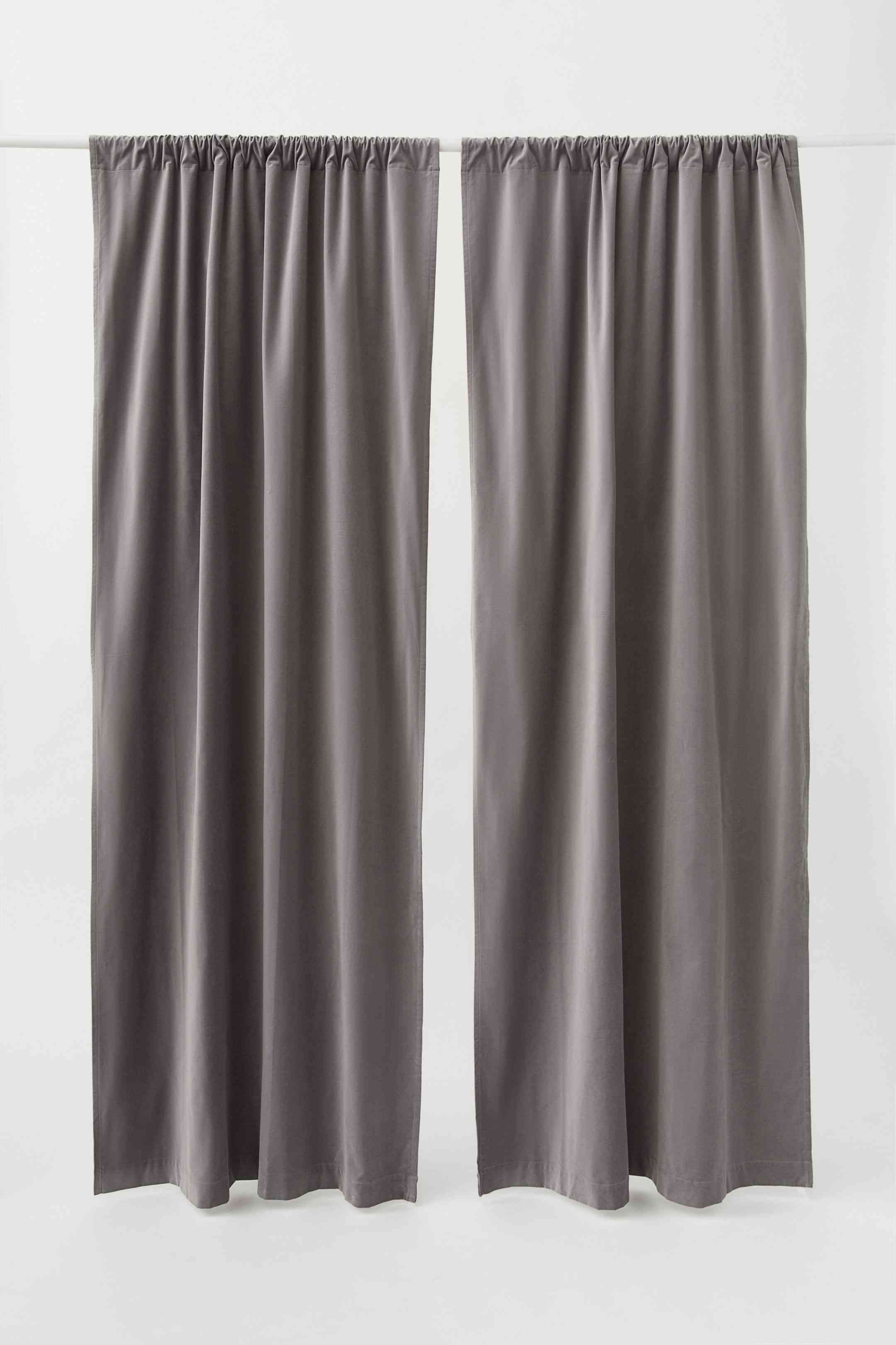 天鹅绒帷幕面板