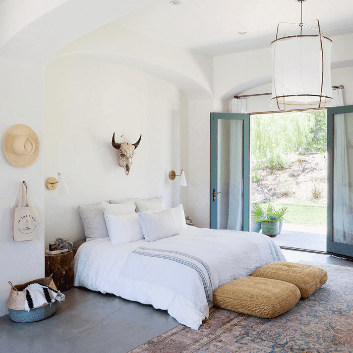 那种波西米亚风格的卧室