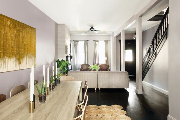 现代布鲁克林褐石建筑