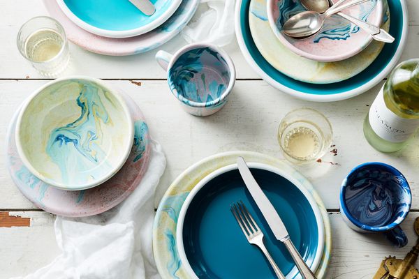 波恩多色搪瓷餐具