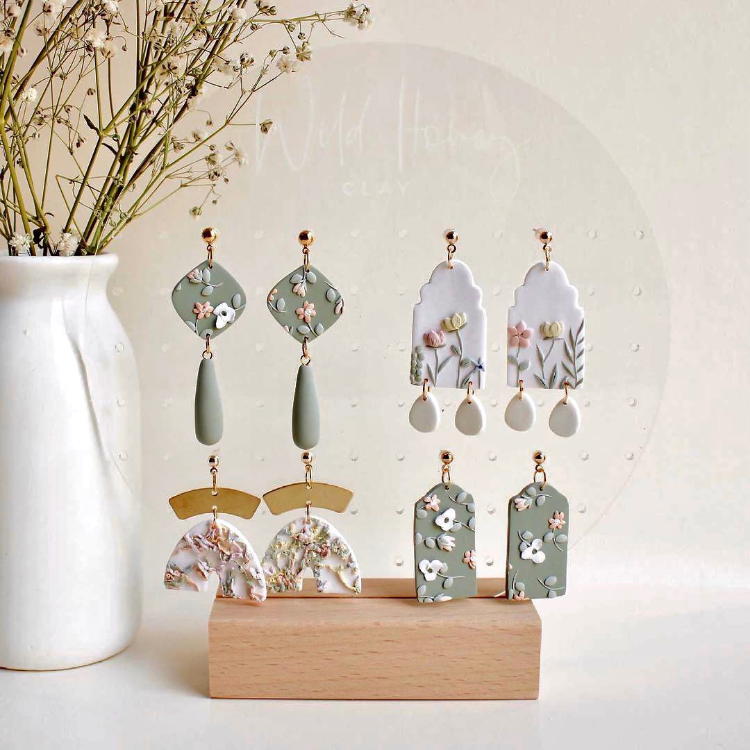 珠宝储物耳环支架