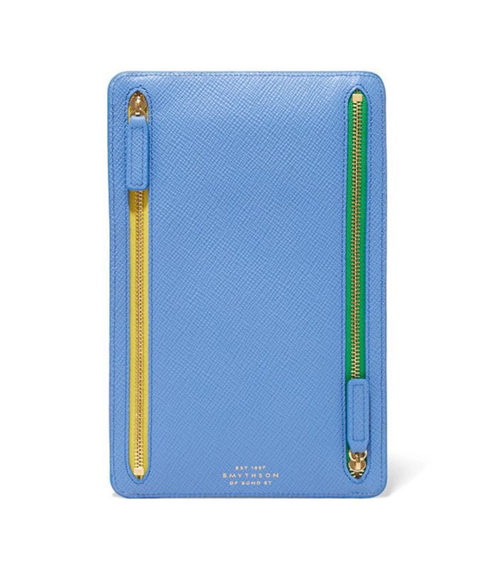 巴拿马纹理皮革钱包