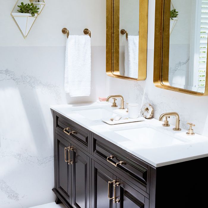 老式好莱坞浴室改头换面