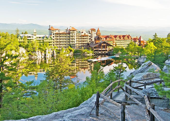 Mohonk山的房子