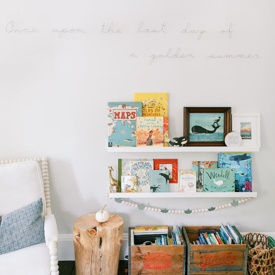 游戏室的秋季装饰