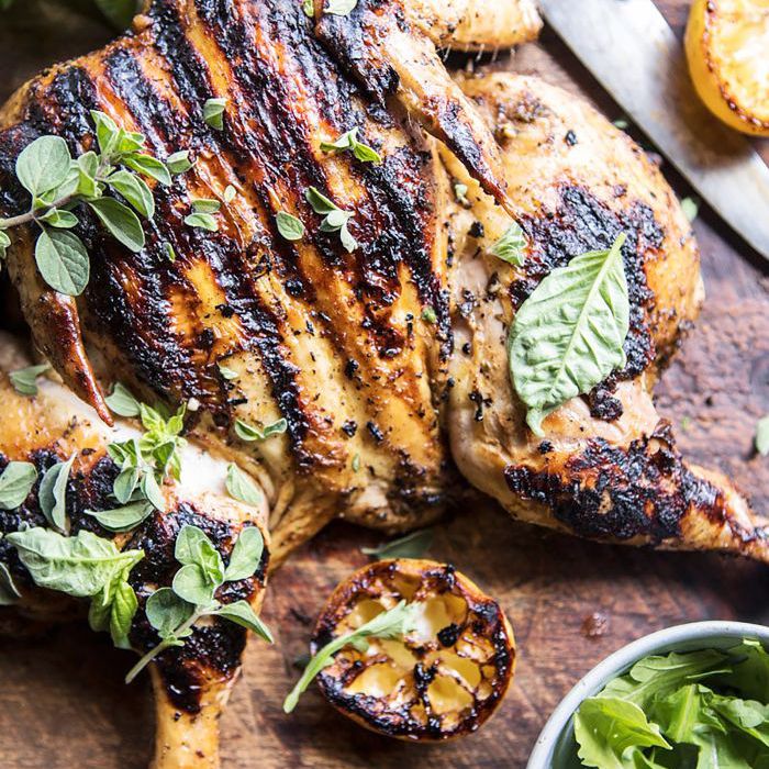 柠檬和牛至烤鸡周日晚餐食谱