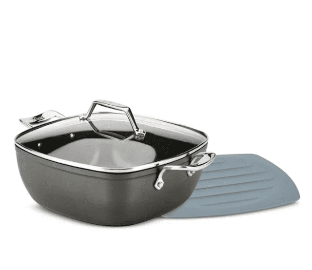 全包必需品不粘5 Qt. Simmer &炖方锅与Trivet