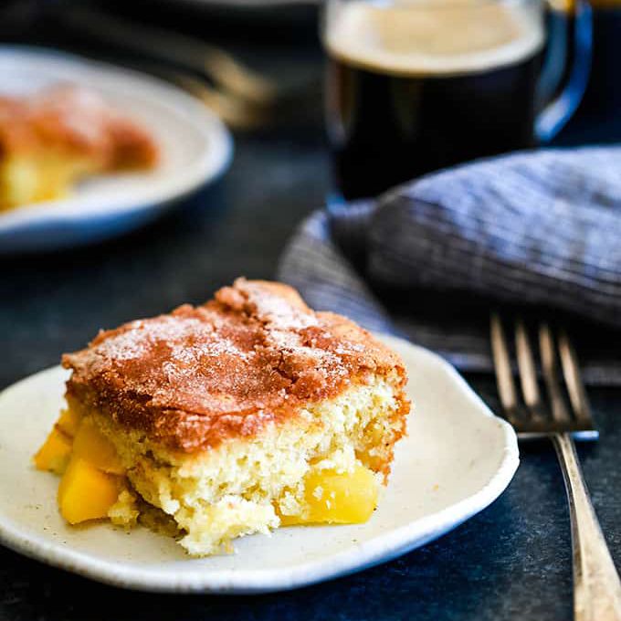 最好的蛋糕食谱 - 梅兰妮做，芒果咖啡蛋糕