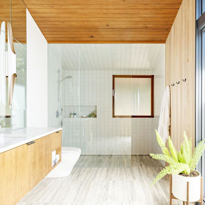 极简主义的小浴室