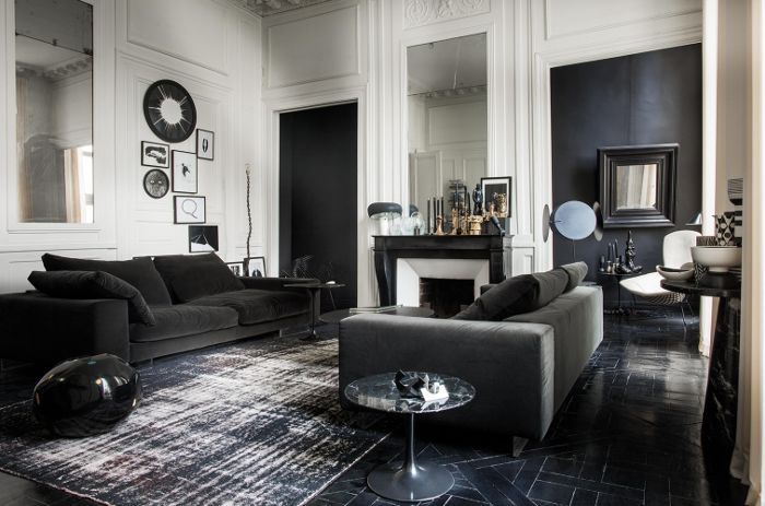 设计师皮埃尔·哈迪的客厅