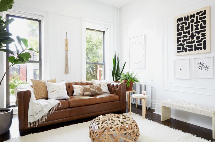 充满艺术气息的客厅