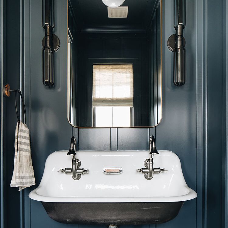 农舍浴室的想法