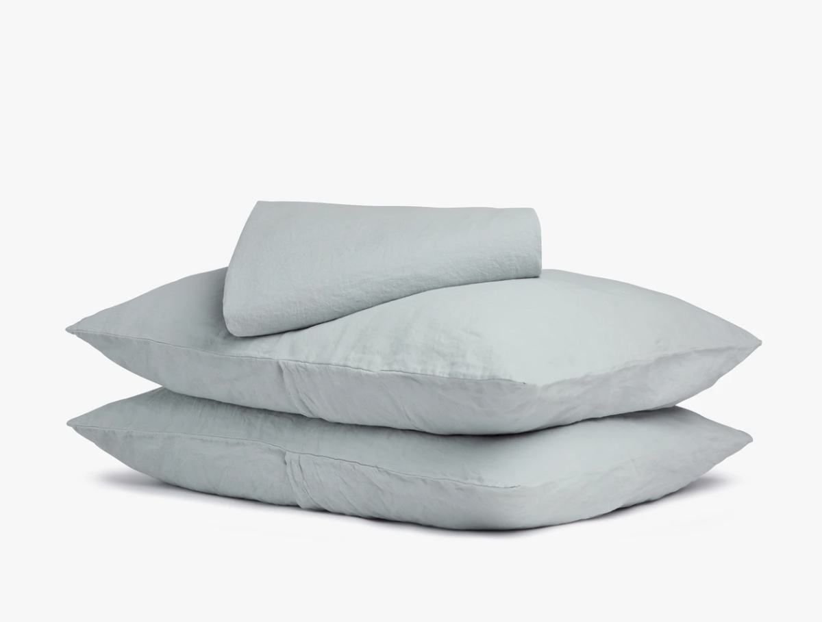 亚麻布床单套装