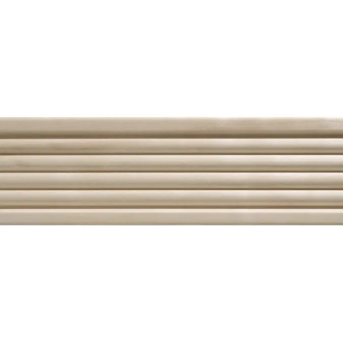 未完成的白色硬木木外壳