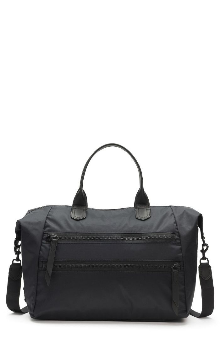 常春藤尼龙旅行袋 - 粉红