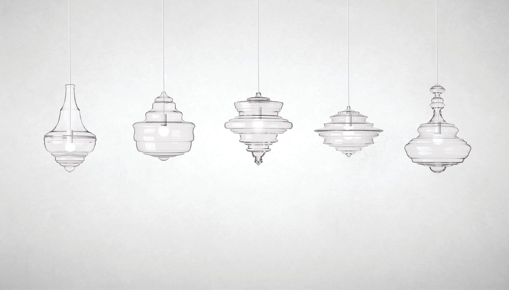 一系列类似看起来的吊灯，目前在覆盖范围内的设计出售