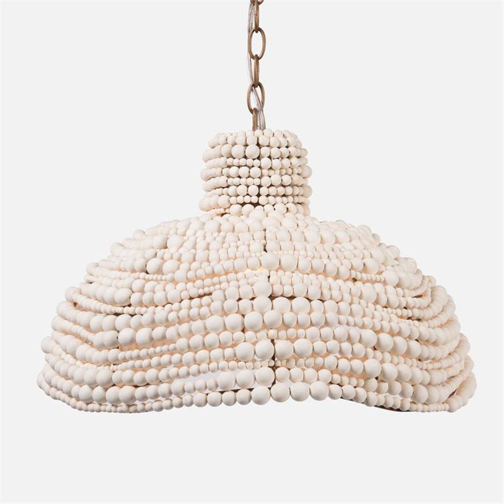 斯蒂芬妮·科恩家(Stephanie Cohen Home)目前正在出售一盏带有串珠灯罩的大吊灯
