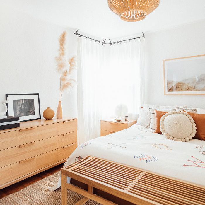 那种波西米亚风格的卧室