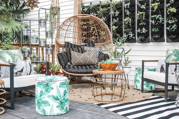 后天井波西米亚风格