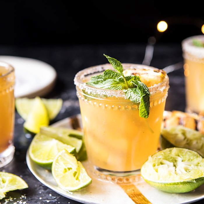 罗马焰火筒菠萝玛格丽塔