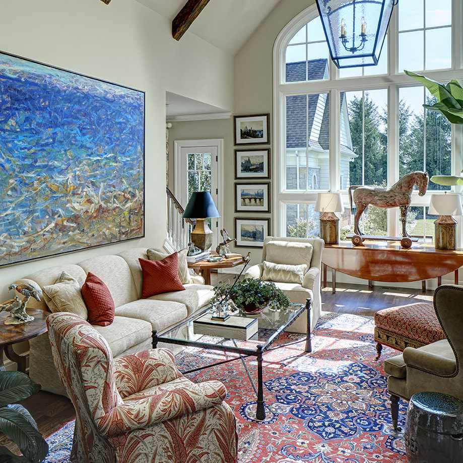 法国乡村客厅的想法