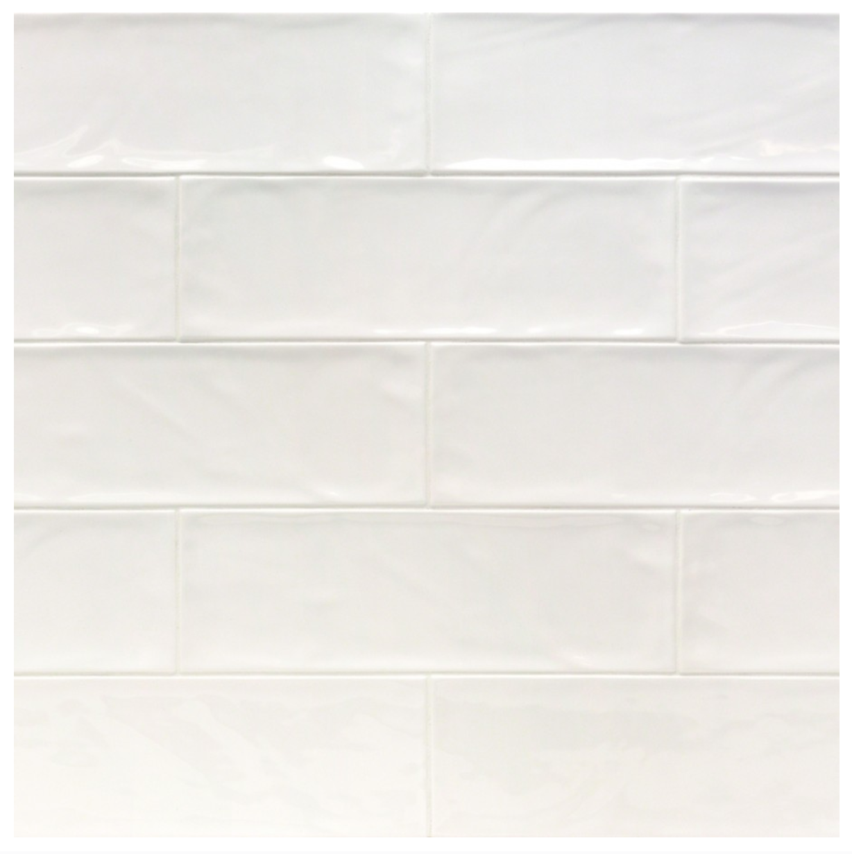 白色的地铁瓷砖