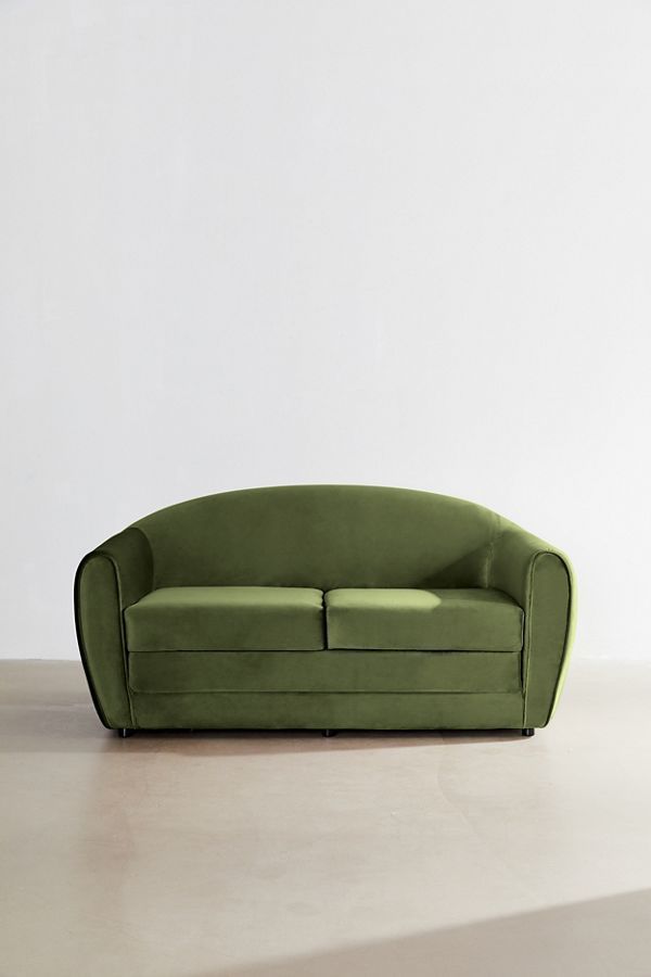 Urban Outfitters Gemma天鹅绒可折叠沙发