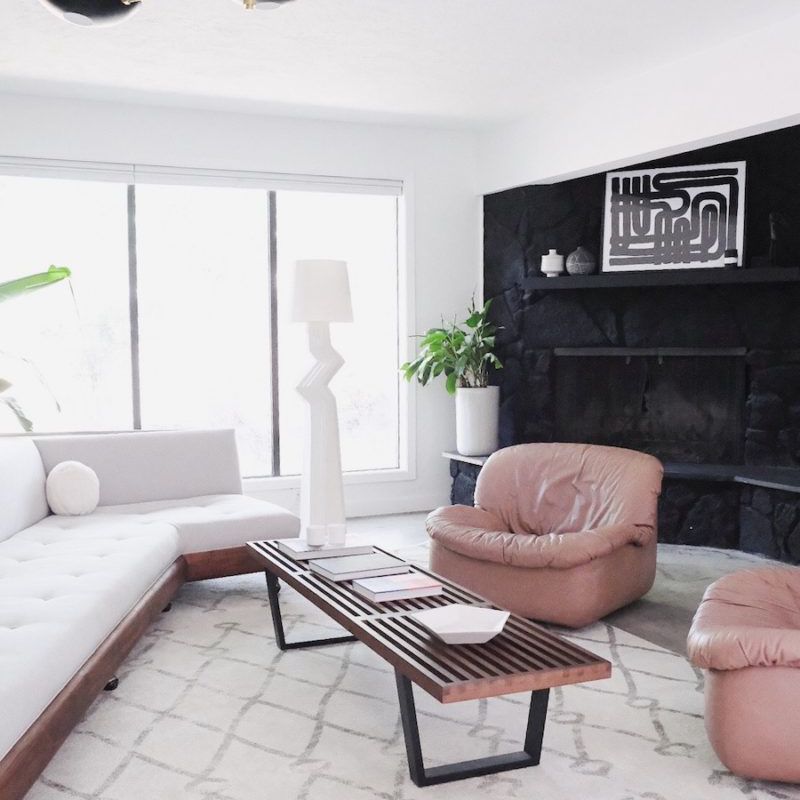 客厅照明不对称