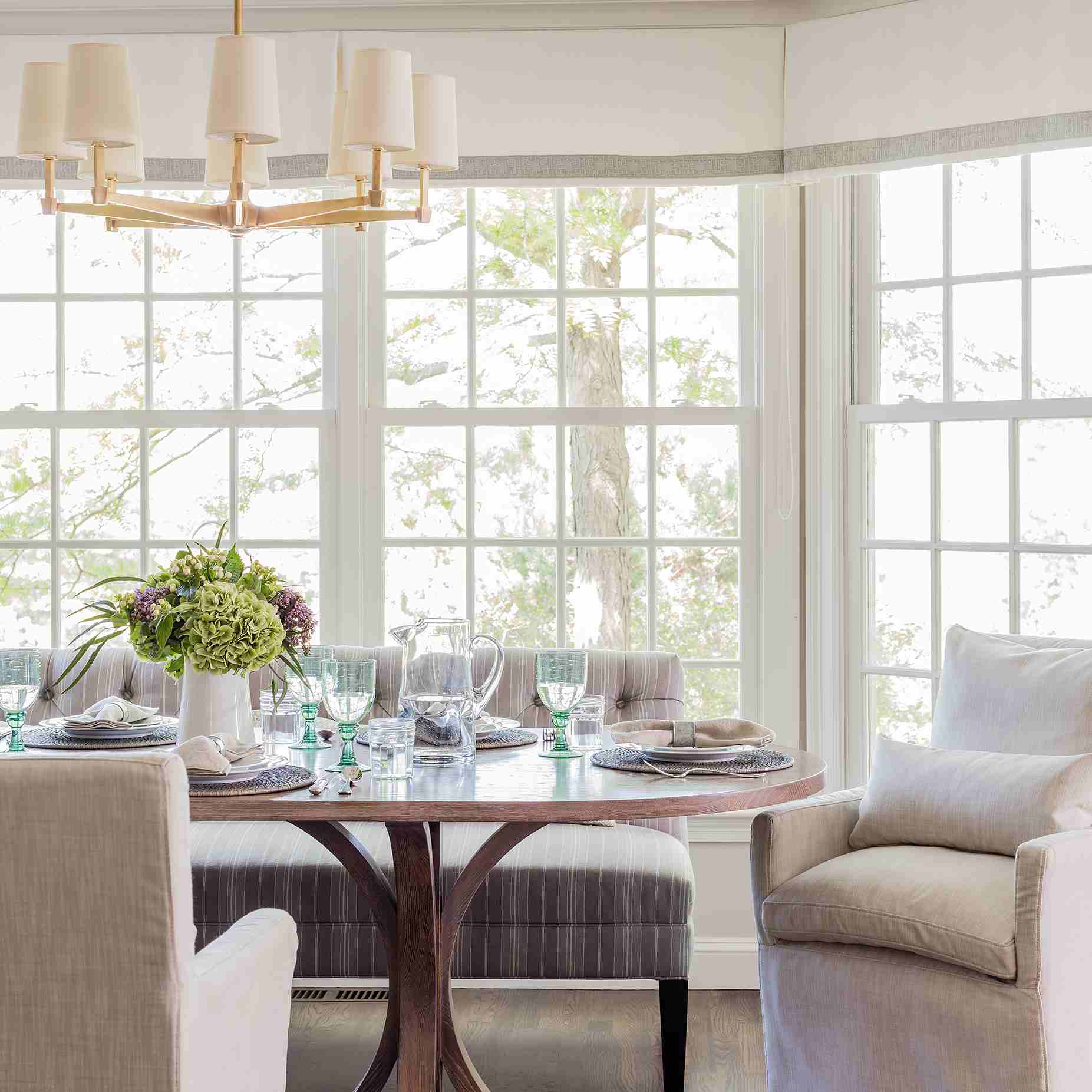 传统的用餐室装饰的想法