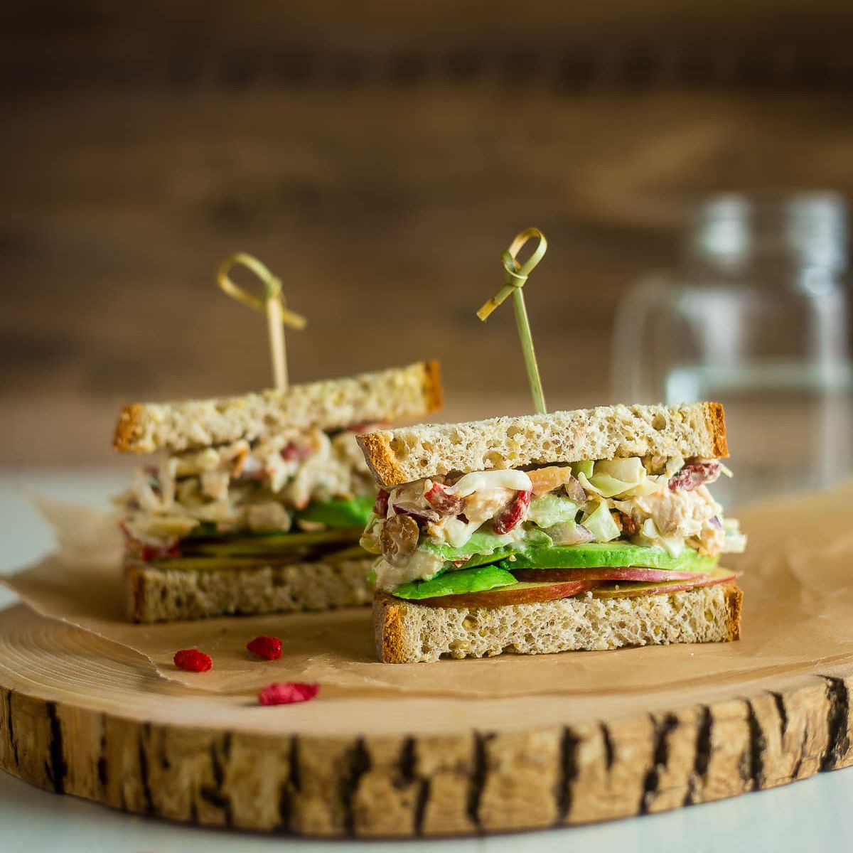 希腊酸奶鸡肉沙拉-最好的无麸质食谱