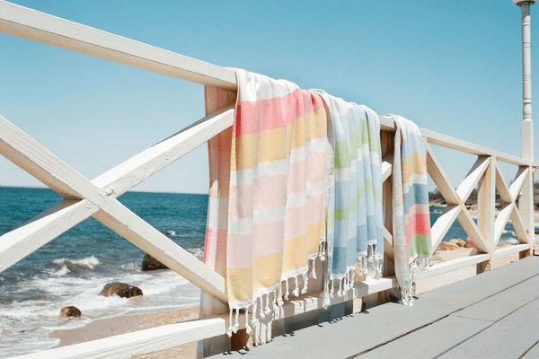 Brooklinen土耳其浴室的毛巾