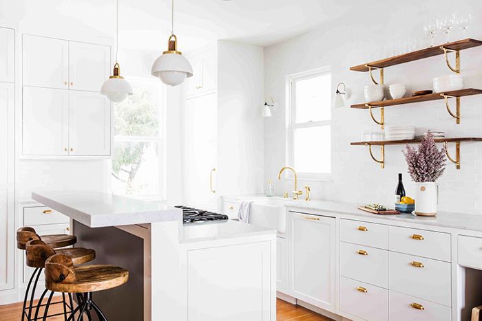 一个中立的厨房