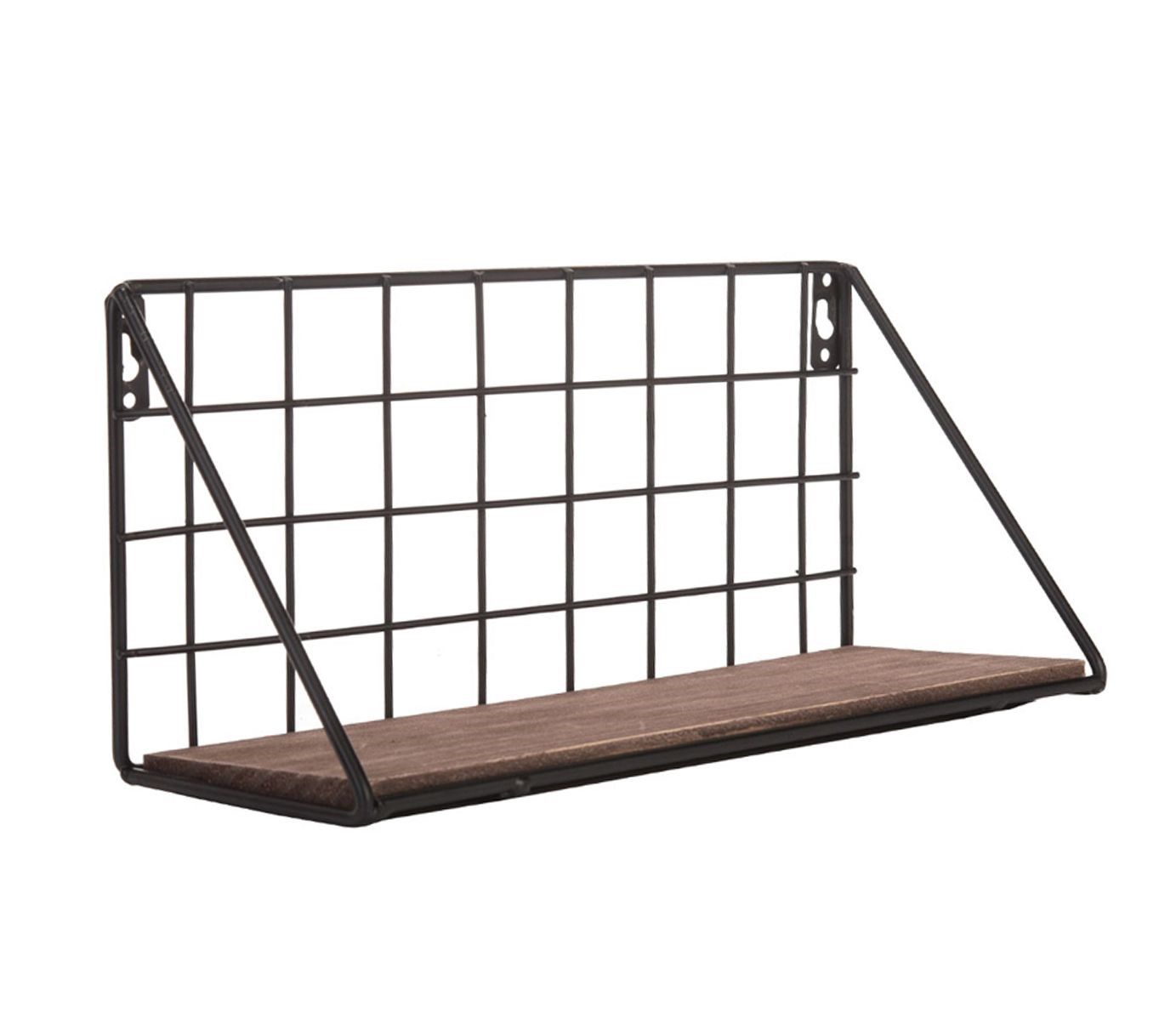 QVC家用和花园金属丝网墙Shelfl H389930