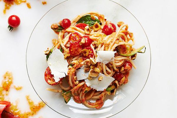 圣女果意大利面