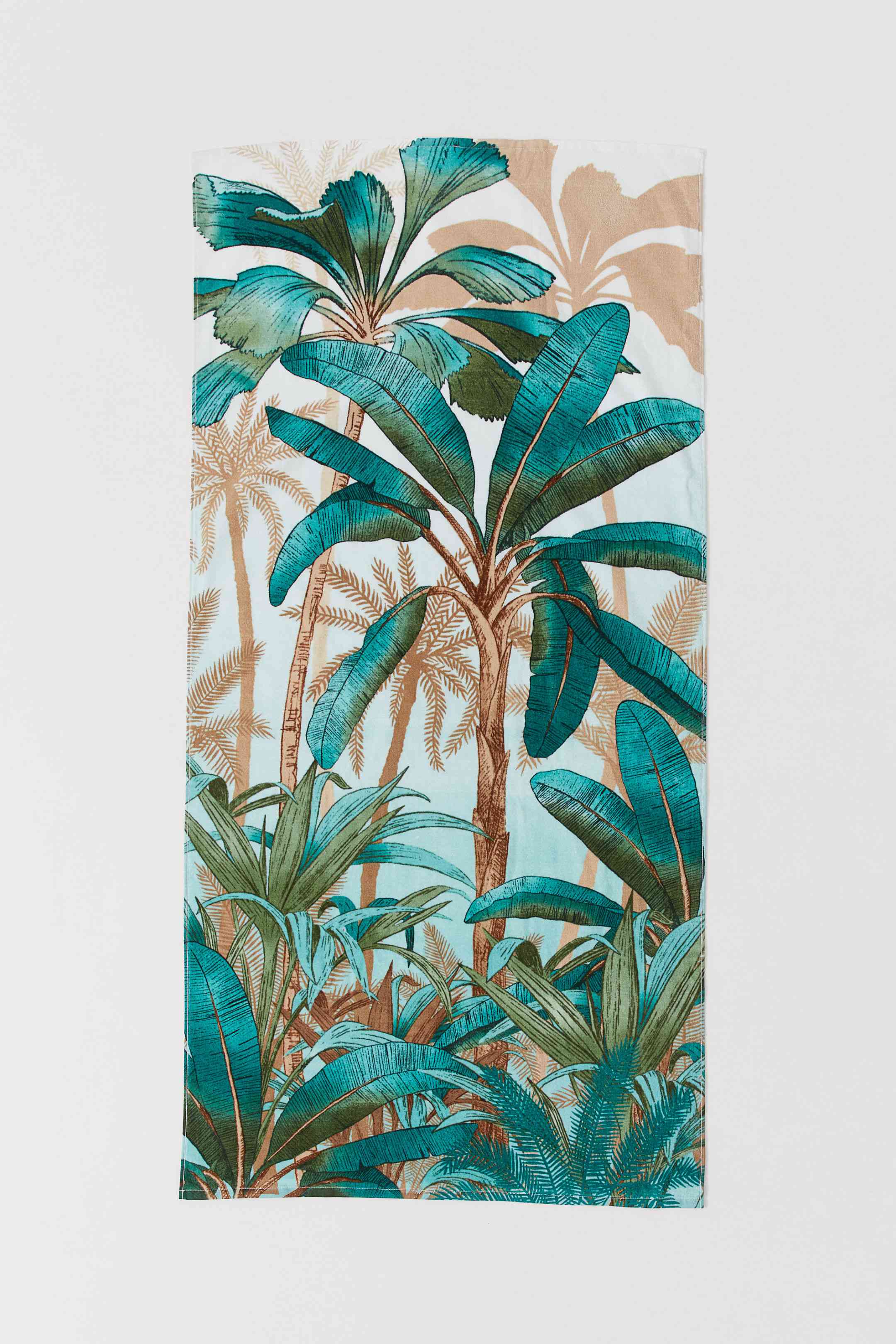 有图案的沙滩毛巾